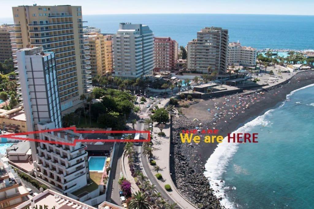 First Line Beach Apartment Пуерто-де-ла-Крус Екстер'єр фото